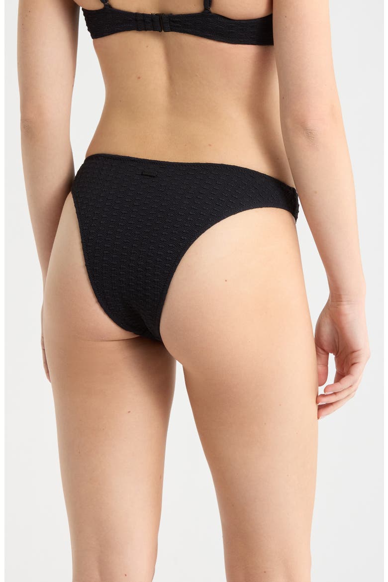 Haliewa Scoop Front Bikini Bottoms, Alternate, color, ANTHRACITE