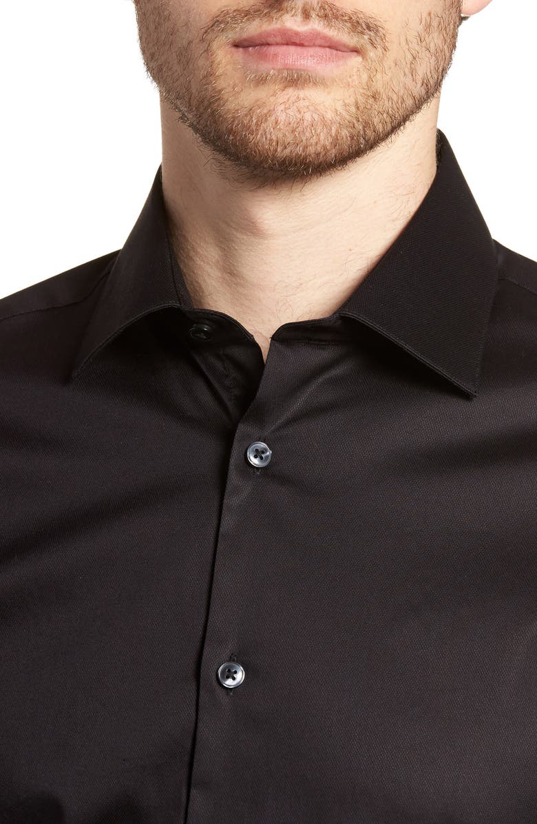 John Varvatos Star USA Slim Fit Stretch Solid Dress Shirt, Alternate, color, 