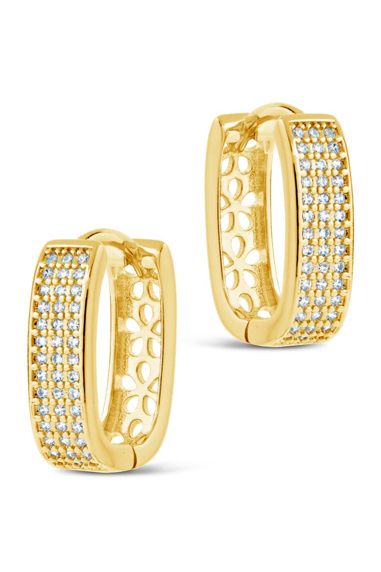 Renee Hoop Earrings, Alternate, color, GOLD