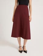 Finery London Mae Ponte Jersey Midi Skirt