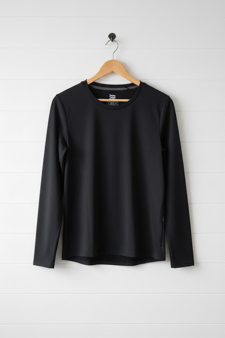 Women's Fieldsheer Aeris DriComfort Long Sleeve Tee, Alternate, color, Black