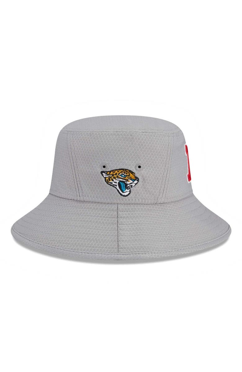 New Era Men's New Era Gray Jacksonville Jaguars 2024 Pro Bowl Bucket Hat, Alternate, color, 