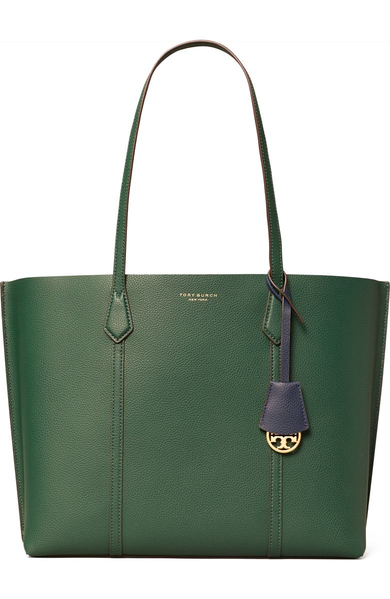Tory Burch Perry Leather Tote, Main, color,