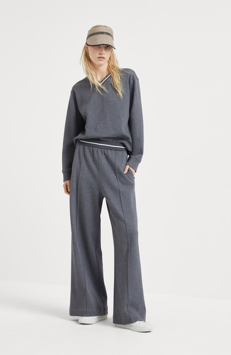 Brunello Cucinelli Sweatshirt with logo, Alternate, color,