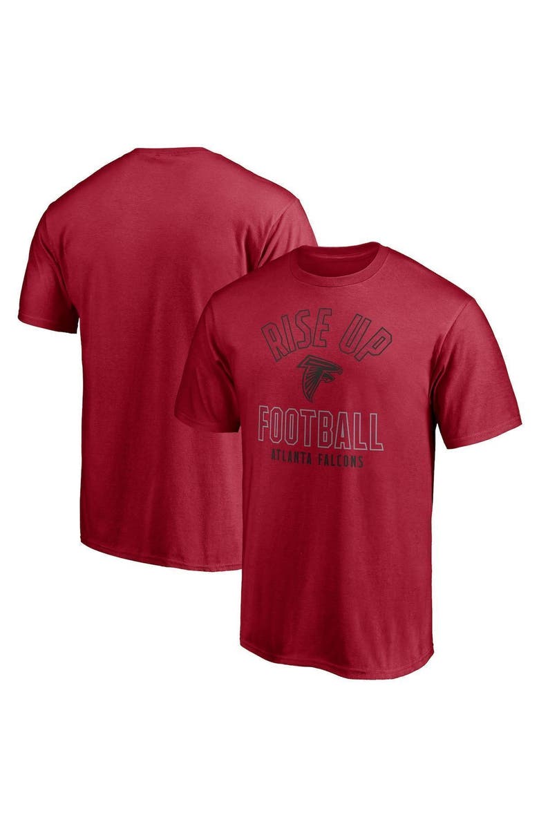 FANATICS Men's Fanatics Branded Red Atlanta Falcons Hometown Rise Up T-Shirt, Alternate, color, 