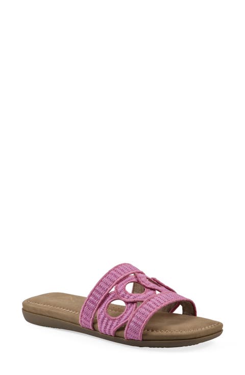 Fraly Raffia Slide Sandal (Women)