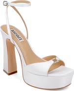 BADGLEY MISCHKA Romina Ankle Strap Platform Sandal