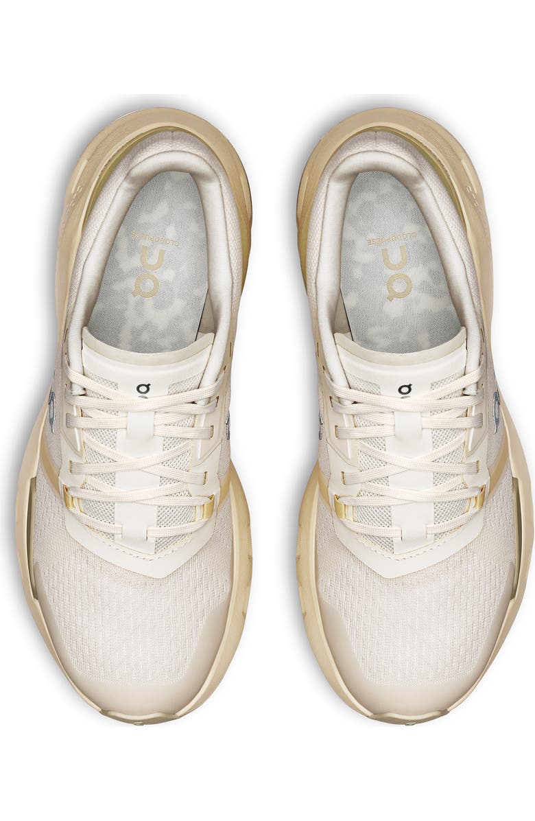 On Cloudpulse Training Shoe, Alternate, color, Ivory/ Tumeric