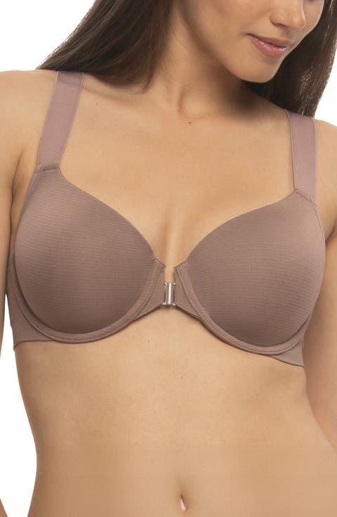 Utopia Front-Close Racerback Contour Bra