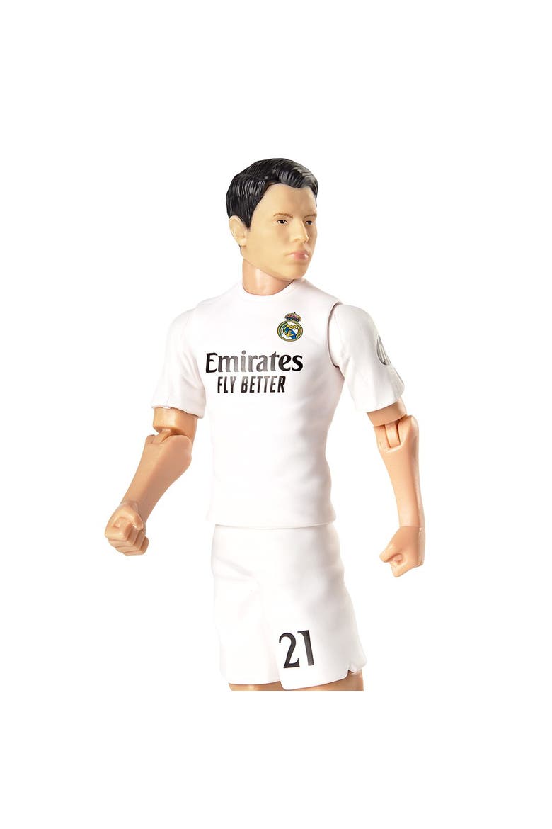SOCKERS Real Madrid CF Brahim Díaz 8" Collectible Soccer Action Figure, Alternate, color, White