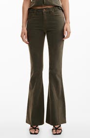 Desigual Low Rise Flare Jeans