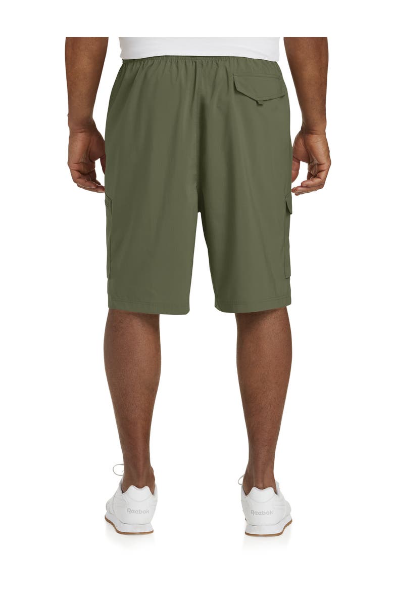Big & Tall Performance Ripstop Cargo Shorts, Alternate, color, OLIVE