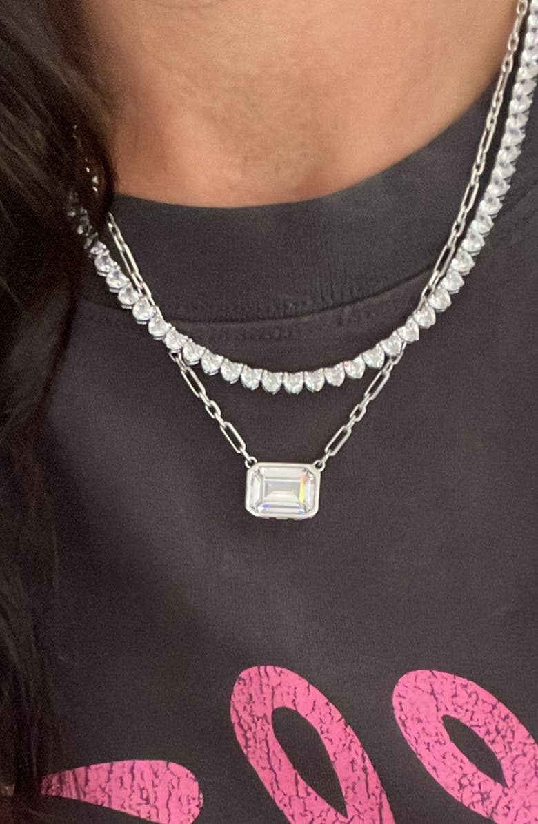 SHYMI Cubic Zirconia Pendant Necklace, Alternate, color, 