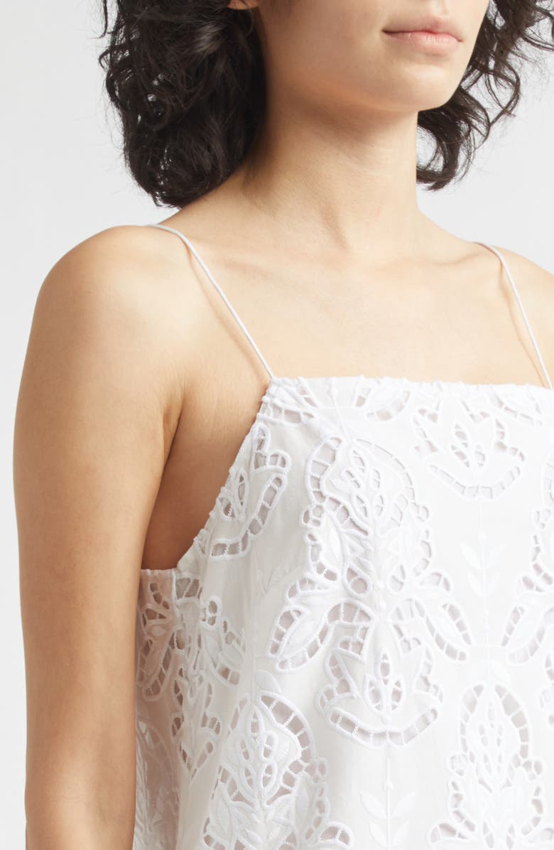 Toccin Olivera Floral Lace Minidress, Alternate, color,