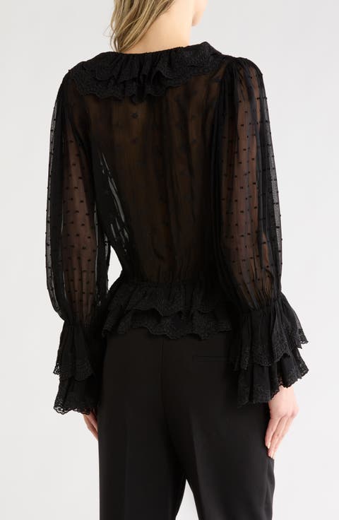 Tenney Embroidered Top