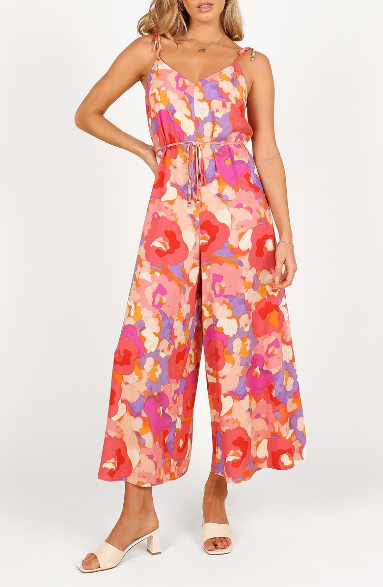 Petal & Pup Zahara Wide Leg Jumpsuit, Main, color,