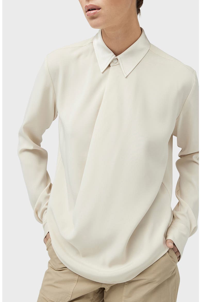 Phillipa Point Collar Blouse, Alternate, color, IVORY