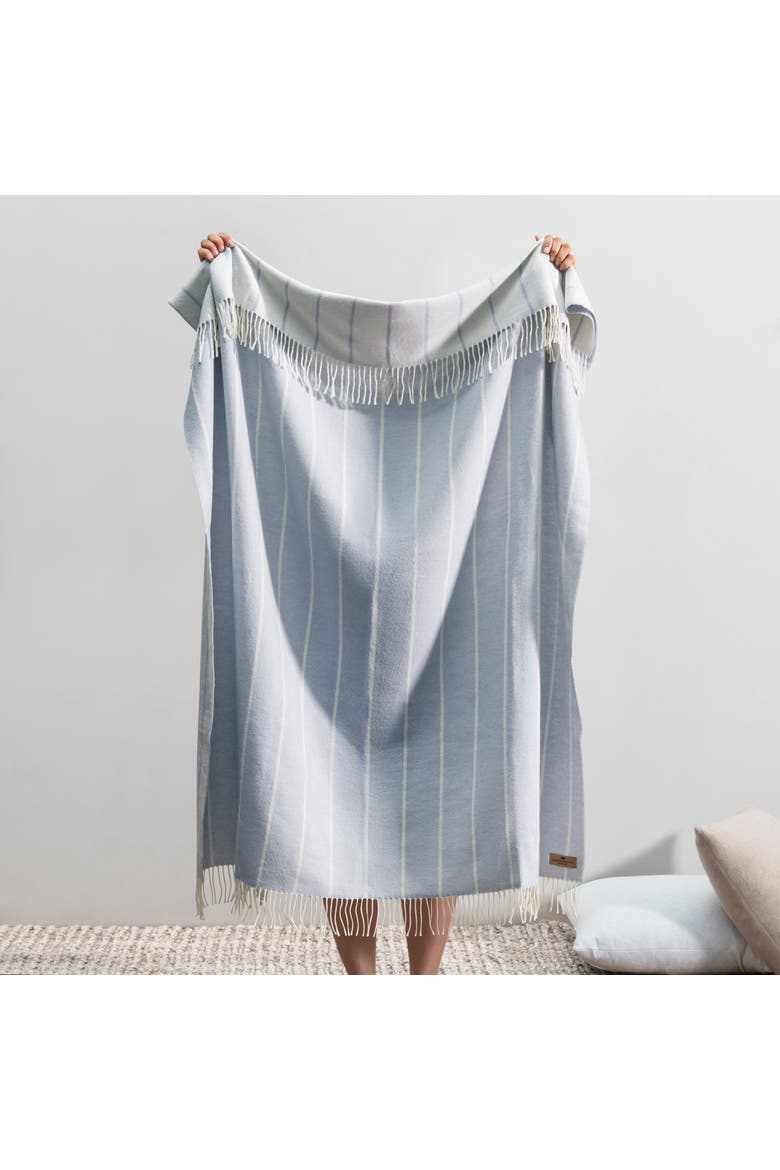 Fiji Stripe Throw, Alternate, color, Twilight