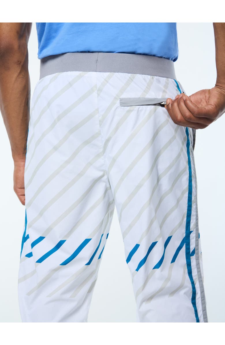 Sergio Tacchini Quadretto Track Pant, Alternate, color, Brilliant White