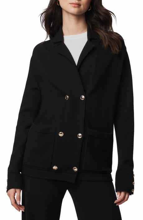 Splendid Hannah Double Breasted Sweater Blazer