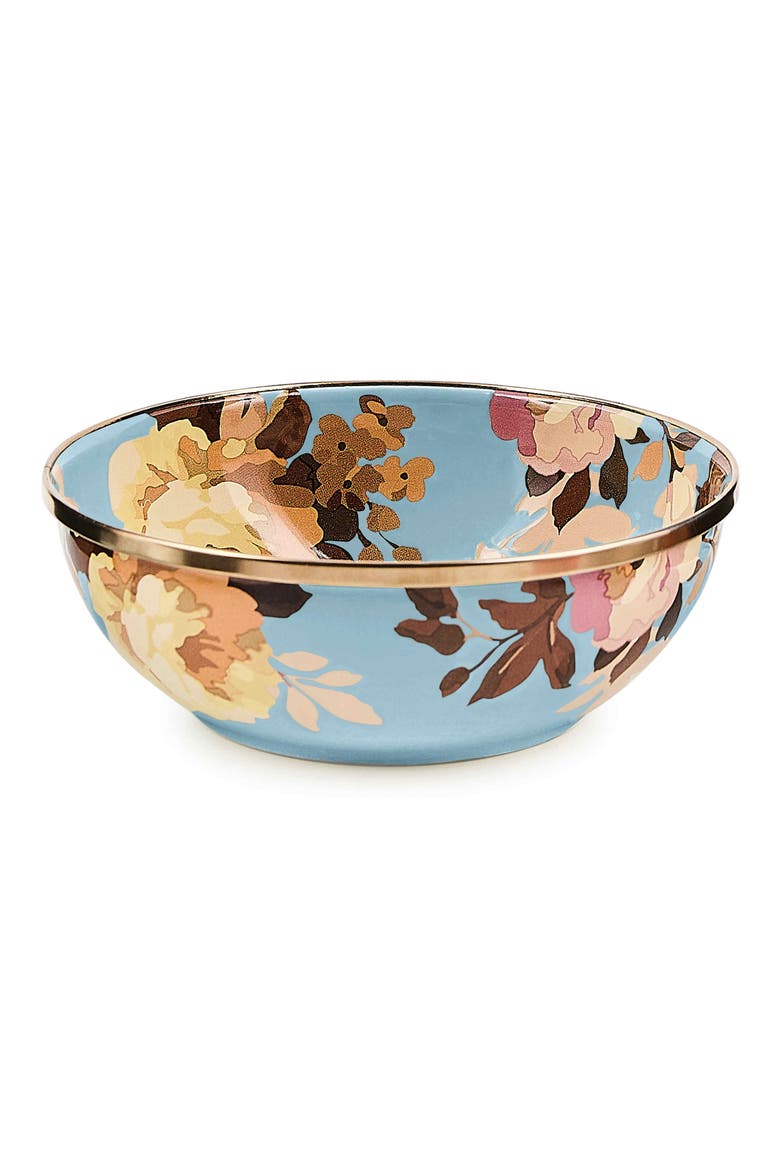 Wild Rose Slate Everyday Bowl, Main, color, BLUE
