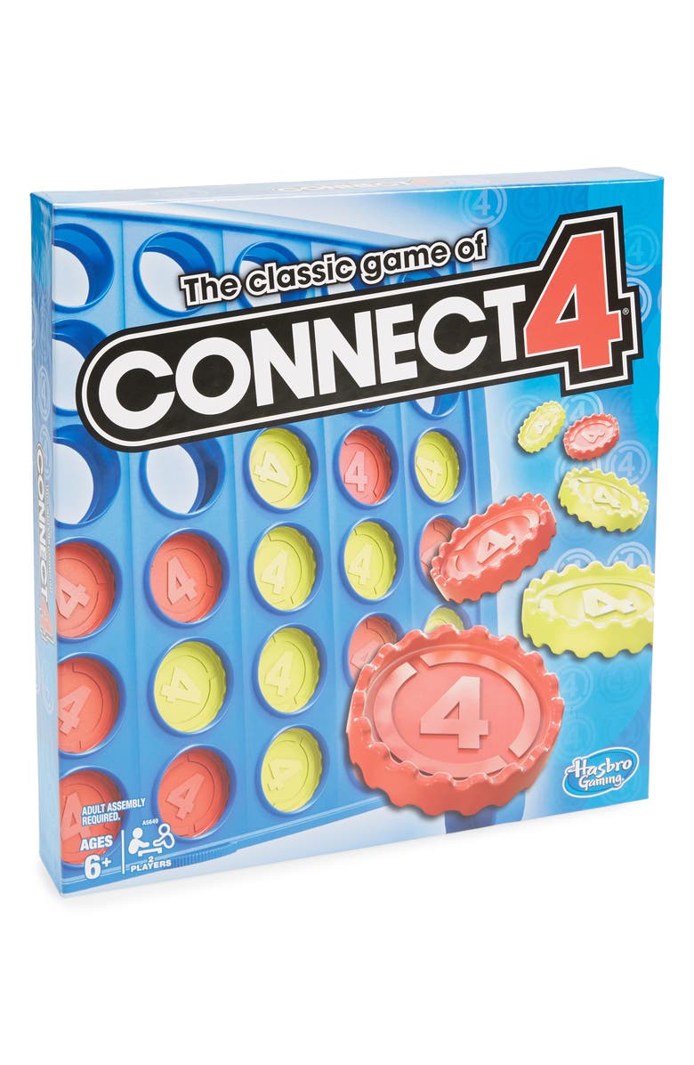 HASBRO Connect 4 Game, Main, color, 