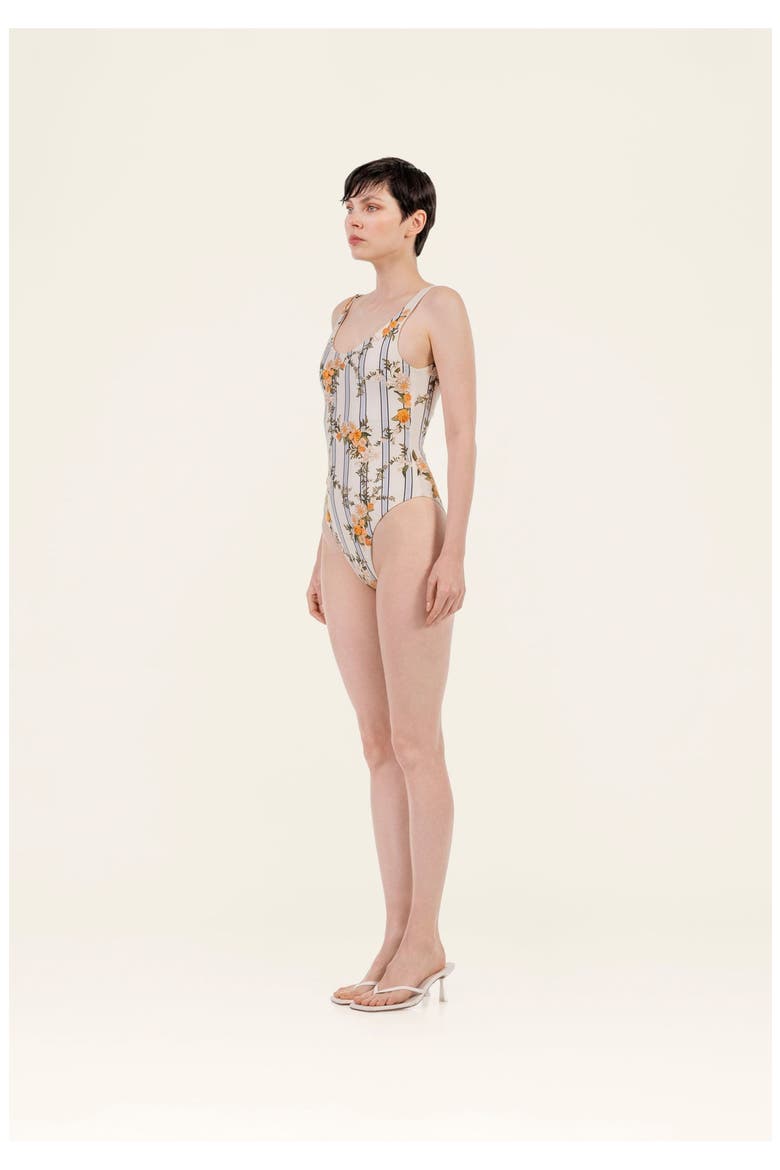 Gema Valle One piece, Alternate, color, Multicolor