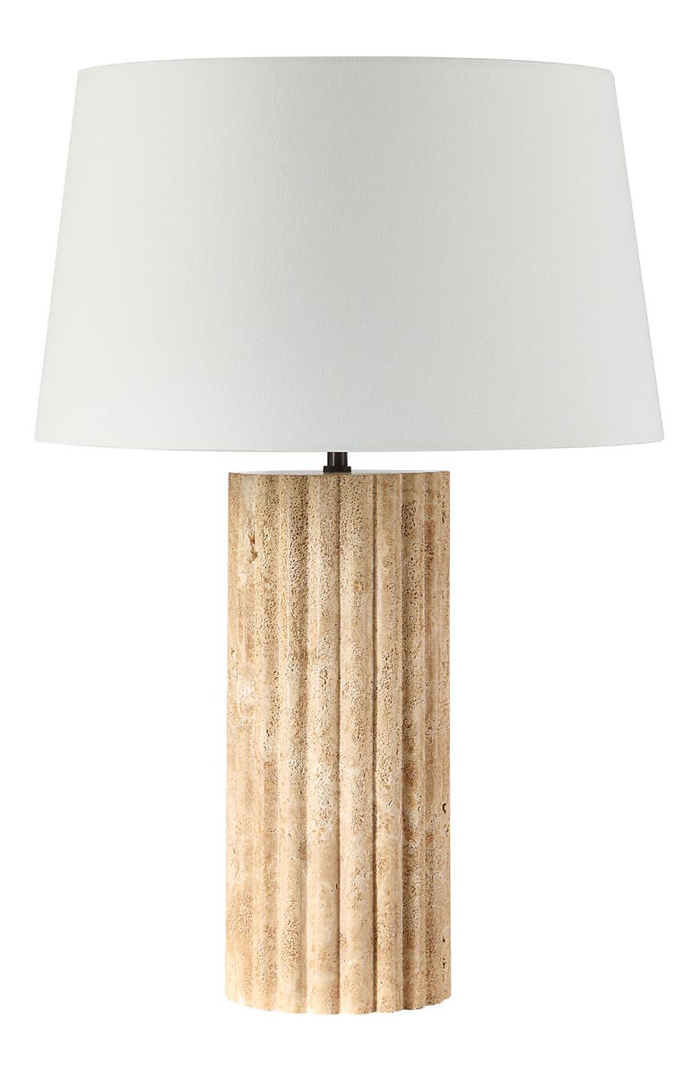 Renwil Milena Travertine Table Lamp, Main, color, 