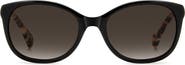 Kate Spade New York Geneva 53mm Oval Sunglasses