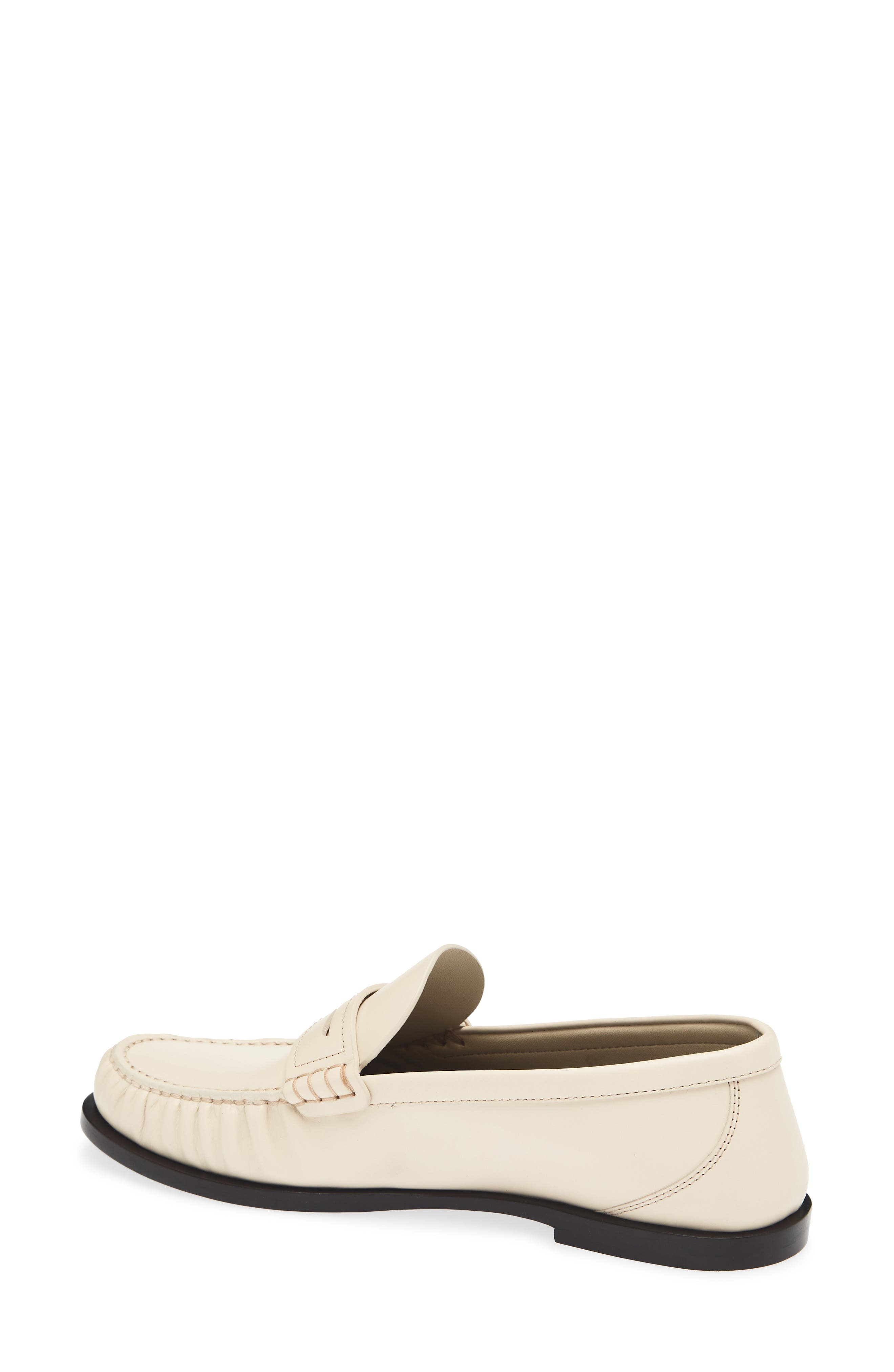 Lauren Penny Loafer, Alternate, color, NERO/ NATURALE