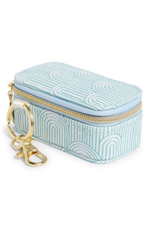 Mini Travel Jewelry Case Key Chain