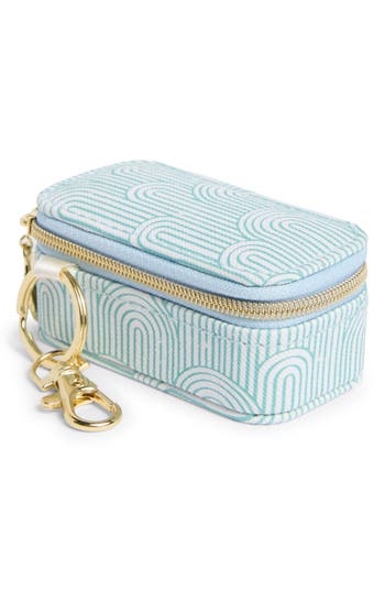 Nordstrom Mini Travel Jewelry Case Key Chain