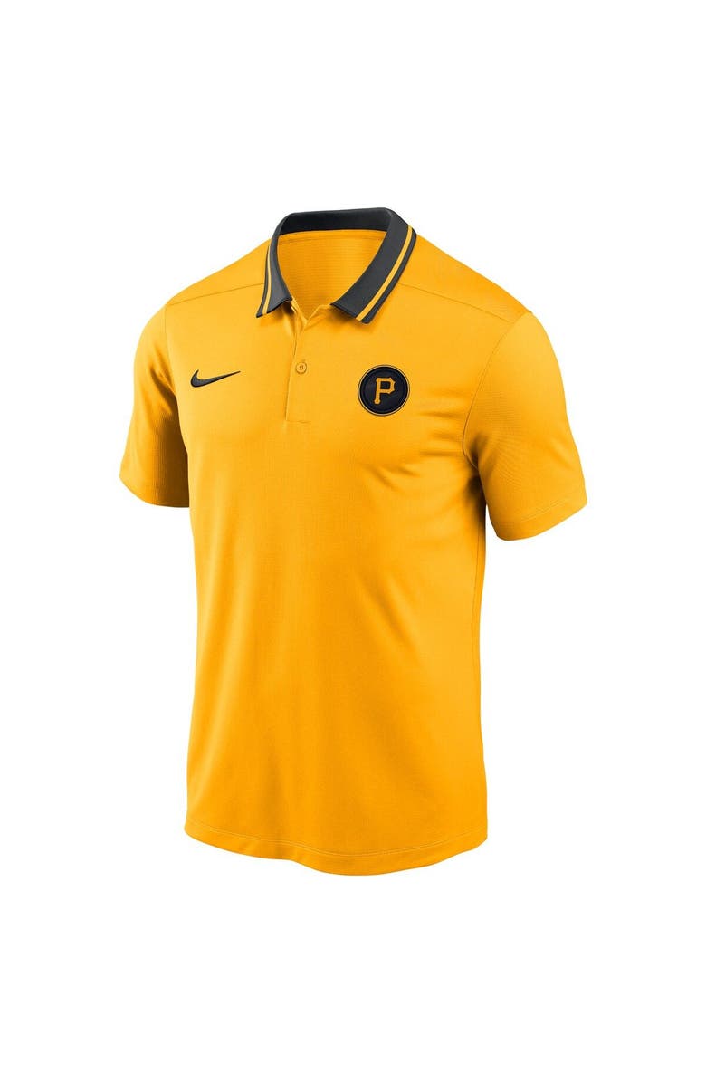 Nike Men's Nike  Gold Pittsburgh Pirates City Connect Performance Knit Polo, Alternate, color, 