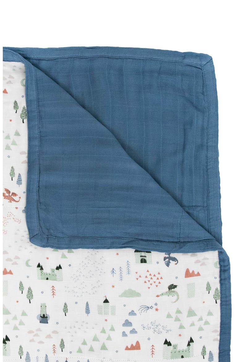 Original Deluxe Muslin Quilt, Alternate, color, DRAGON DAYS