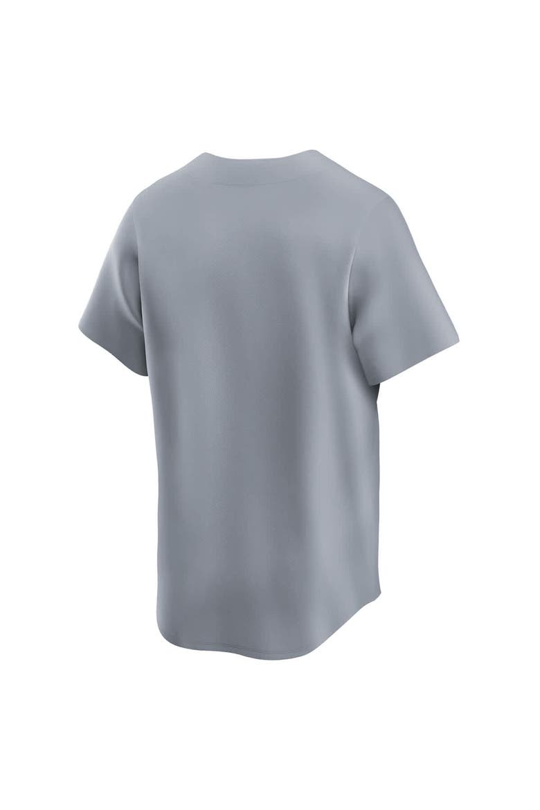 Men's Nike Gray Brooklyn Dodgers Throwback Cooperstown Collection Limited Jersey, Alternate, color, Gray