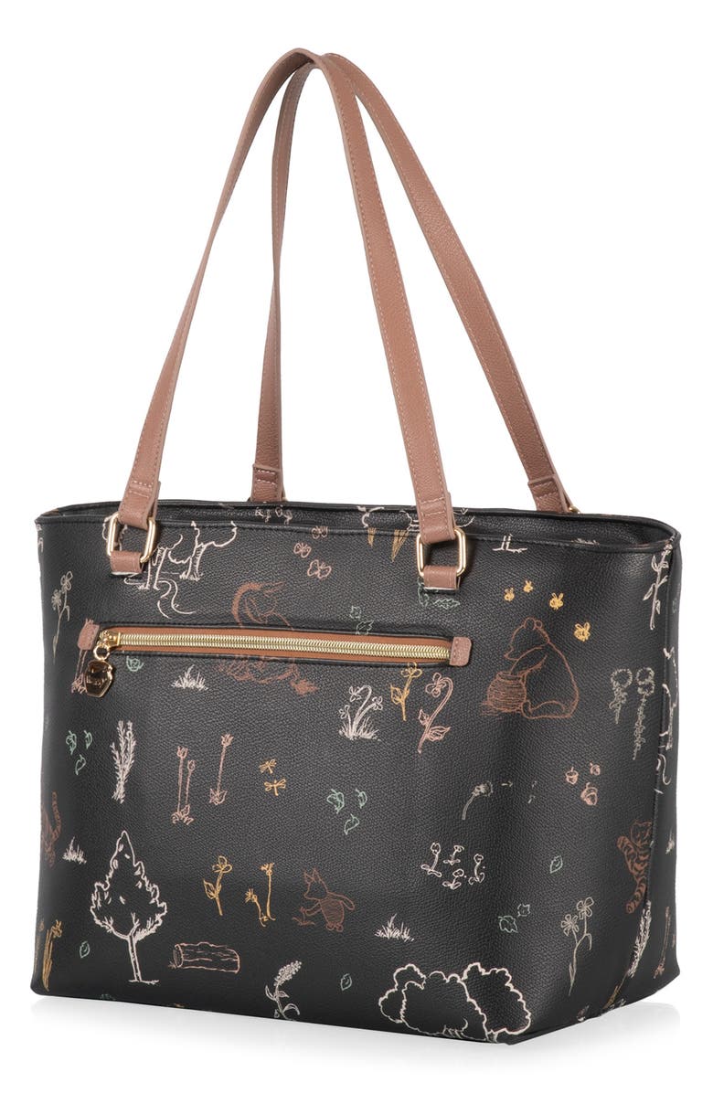 Picnic Time Uptown Cooler Tote, Alternate, color, Black