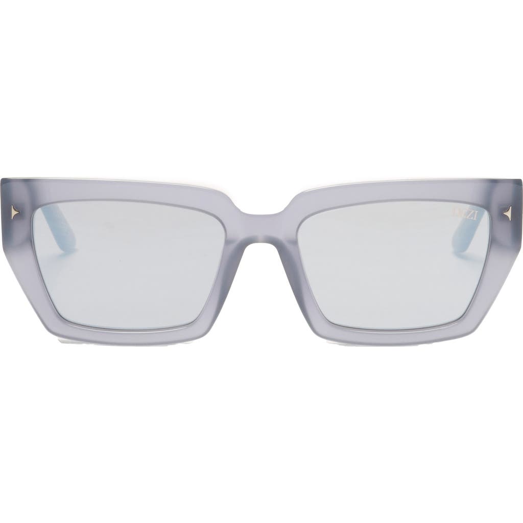 Dezi Switch 55mm Square Sunglasses In Blue