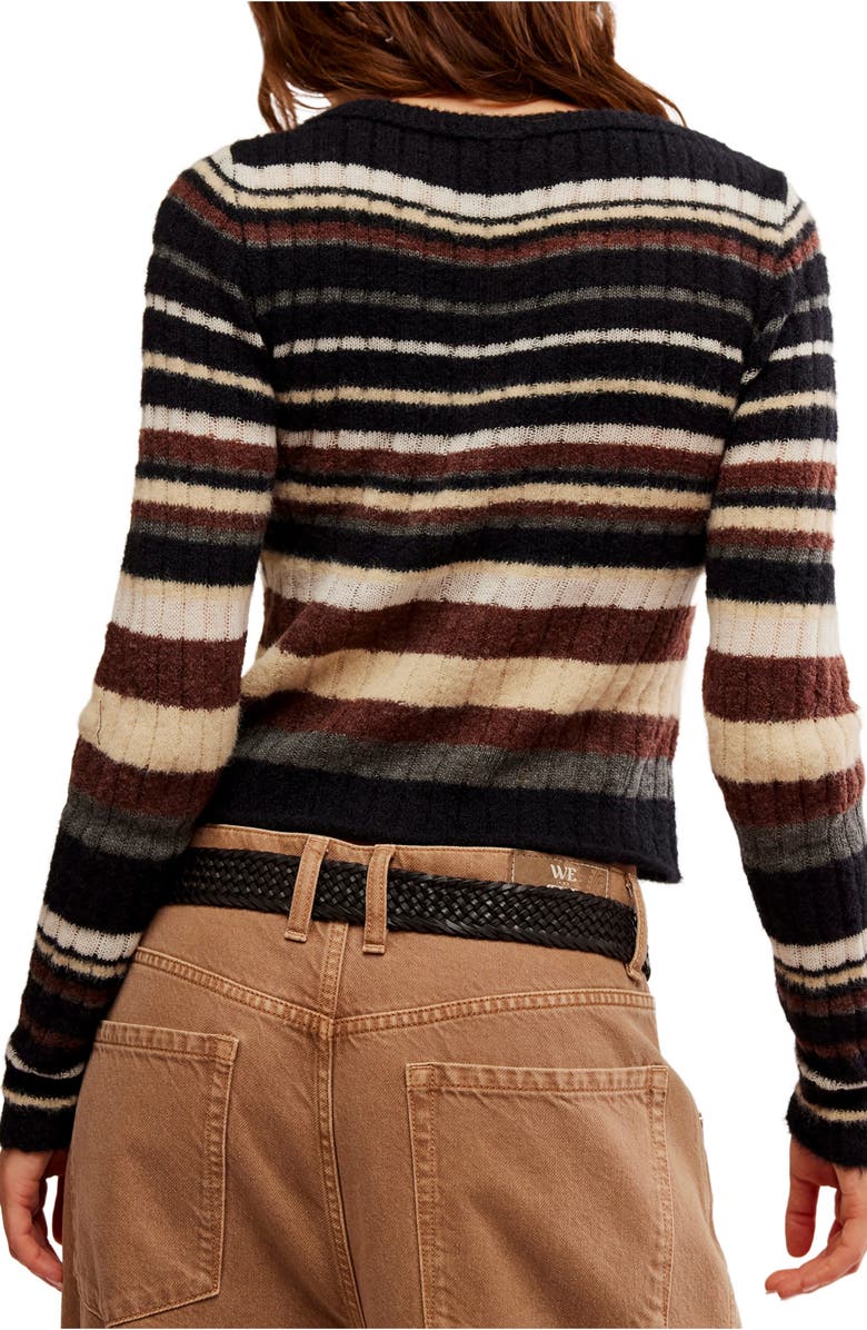 Free People Lumen Stripe Sweater, Alternate, color,
