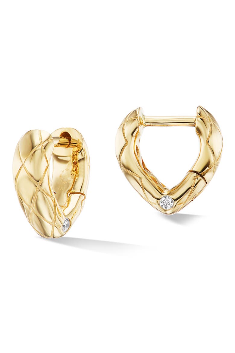 Mini Bliss Hoop Earrings, Main, color, GOLD