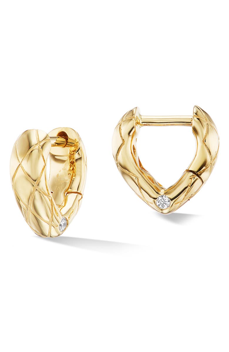 Orly Marcel Mini Bliss Hoop Earrings, Main, color, Gold