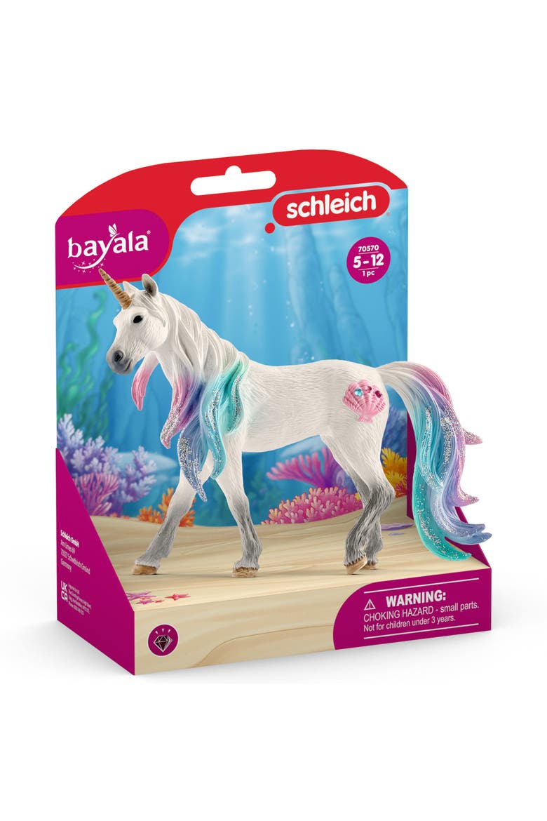 Bayala Sea Unicorn Mare, Enchanted Collectible Toy, Kids Ages 5+, Alternate, color, Multicolored