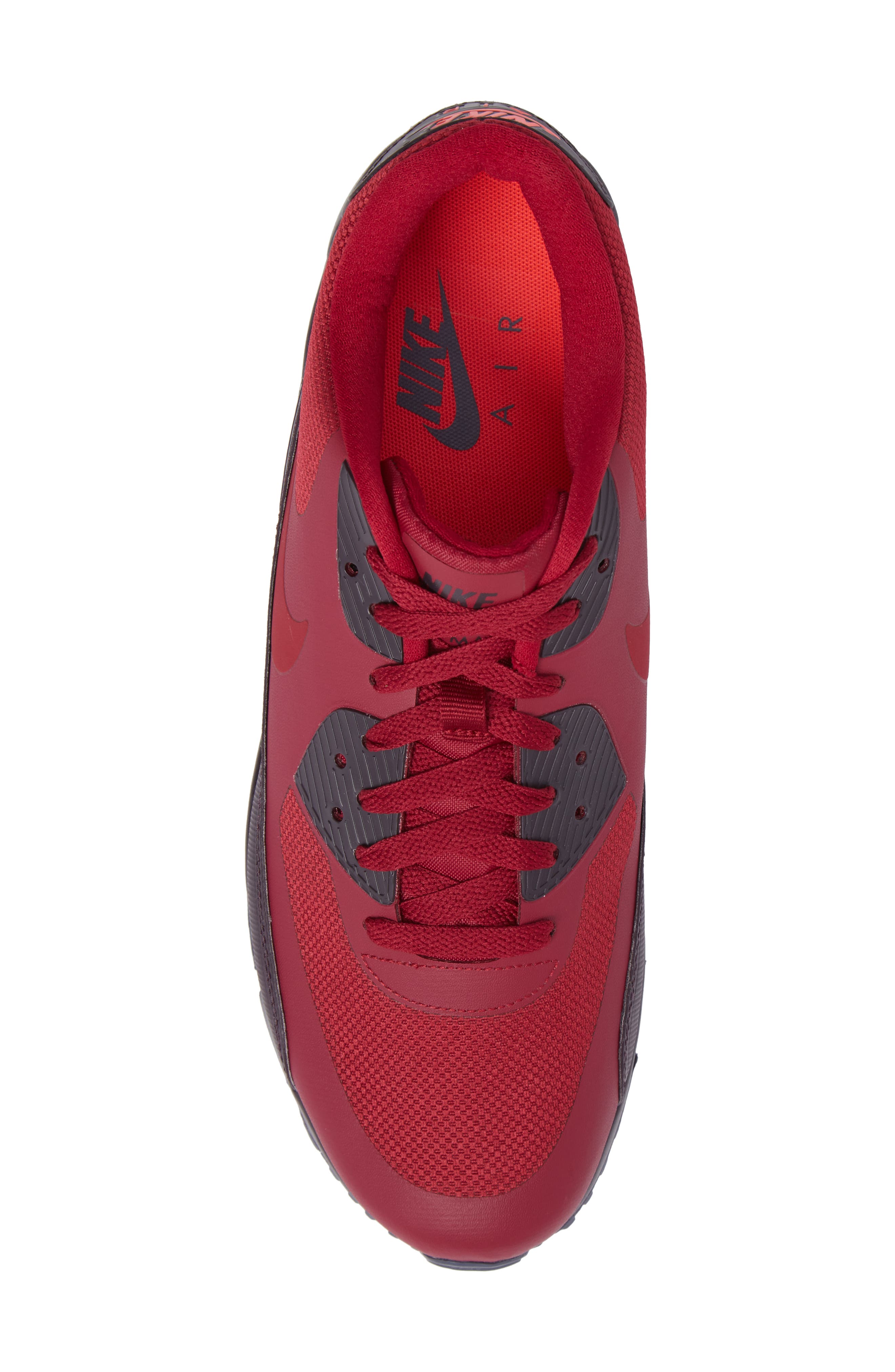 Air Max 90 Ultra 2.0 Essential Sneaker, Alternate, color, NOBLE RED/PORT WINE/SOLAR RED