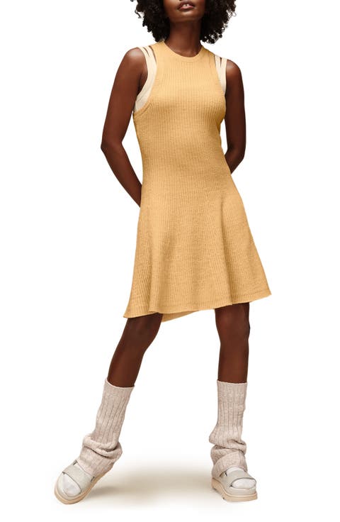 Adela Rib Knit Minidress (Regular & Plus Size)