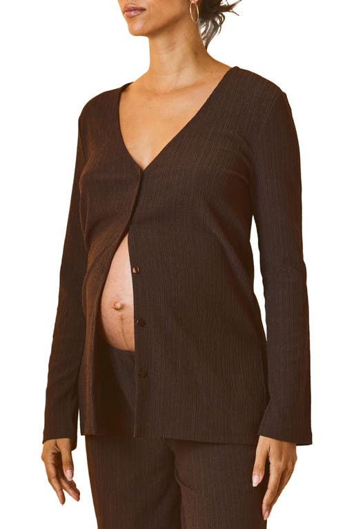 Hatch The Lucia Shirt In Brown