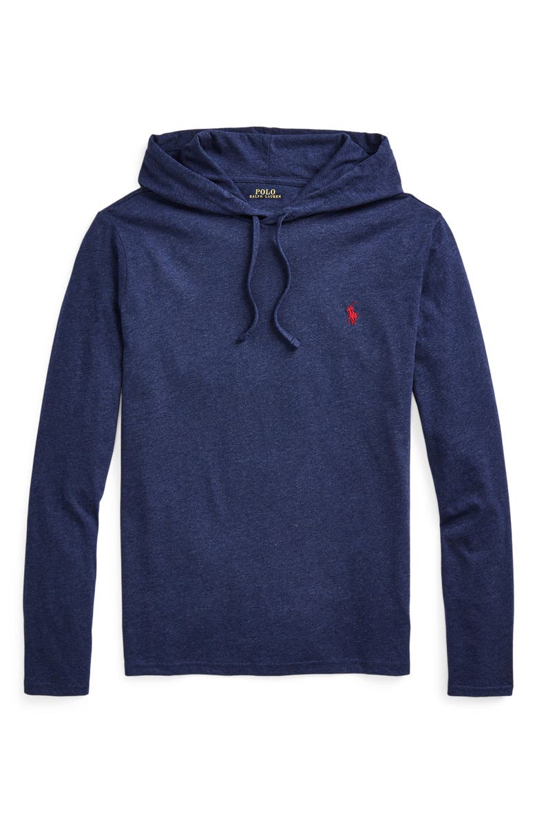 Polo Ralph Lauren Embroidered Logo Cotton Hoodie, Alternate, color,