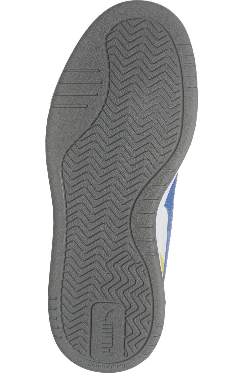 PUMA Kids' Caven III Block AC Sneaker, Alternate, color, Shadow Gray/ Royal/ White