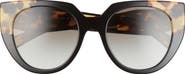 Prada 52mm Cat Eye Sunglasses