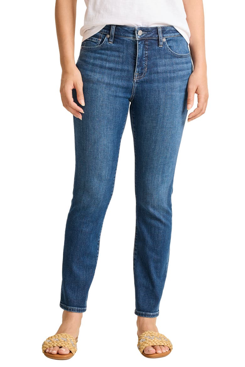 High Waist Ankle Jeans, Alternate, color, SOFT SURF WASH