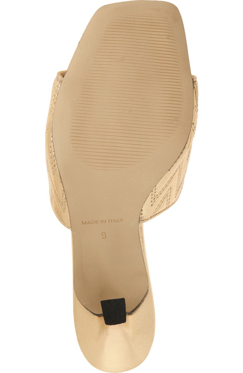 VALENTINO BY MARIO VALENTINO Venere Heeled Sandal, Alternate, color, Gold