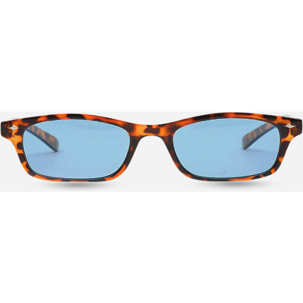 Indy Joey Square Polarized Sunglasses In Blue